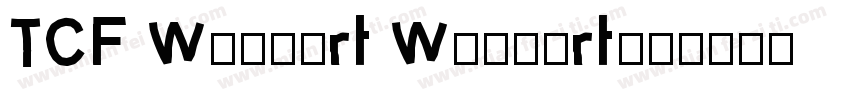 TCF Walmart Walmart字体转换